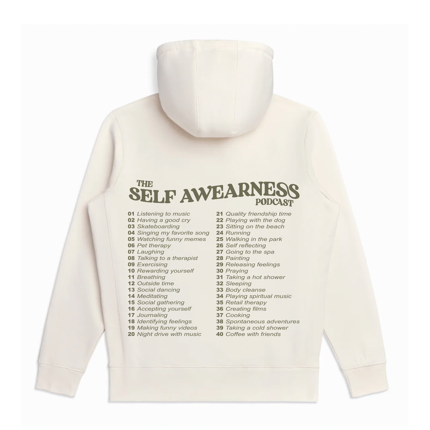 Confident in Coping Hoodie - Off-White