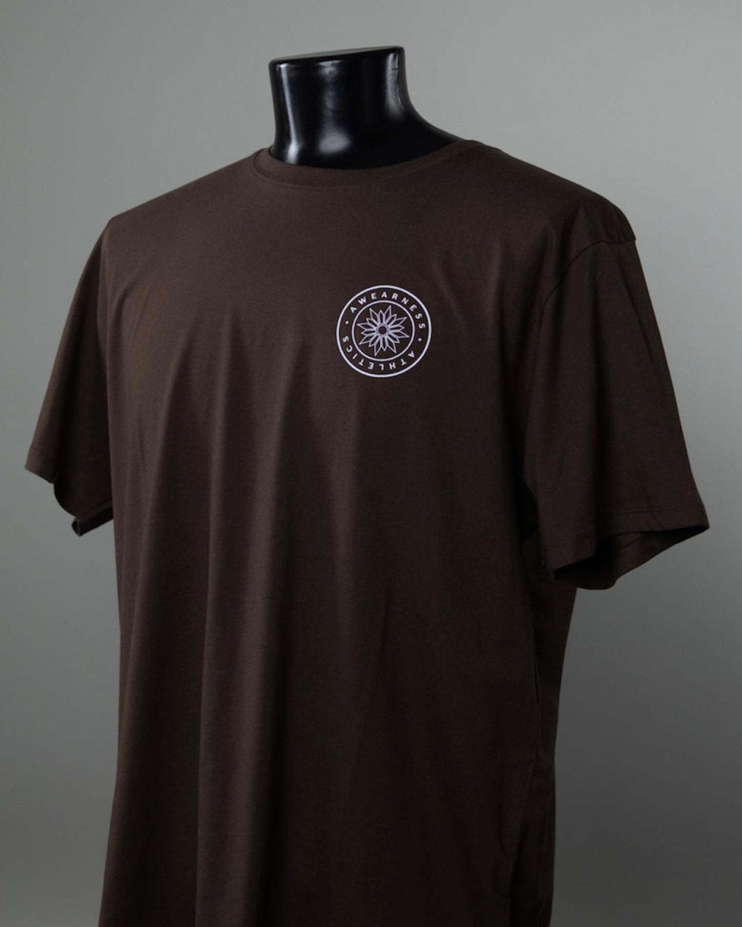 A | WEAR | NESS 100% Organic Cotton T-Shirt Brown