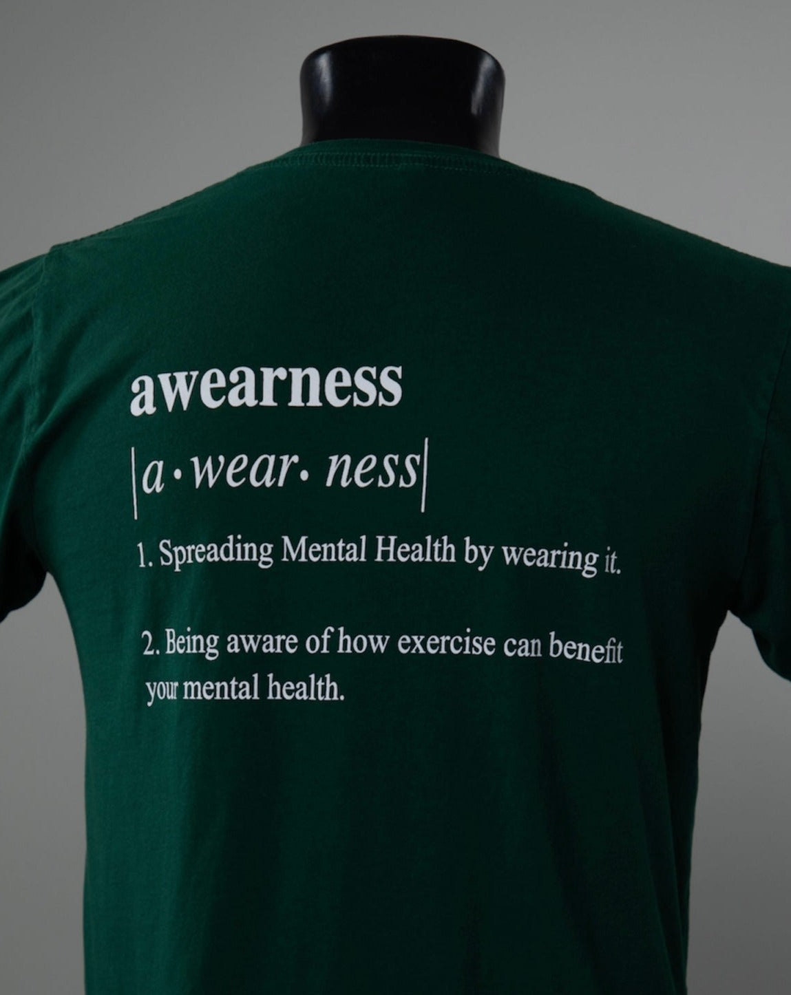 A | WEAR | NESS 100% Organic Cotton T-Shirt Forest Green