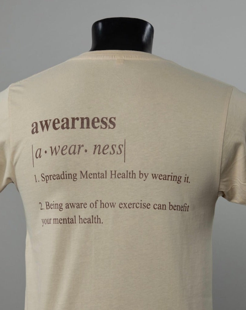 A | WEAR | NESS 100% Organic Cotton T-Shirt Tan